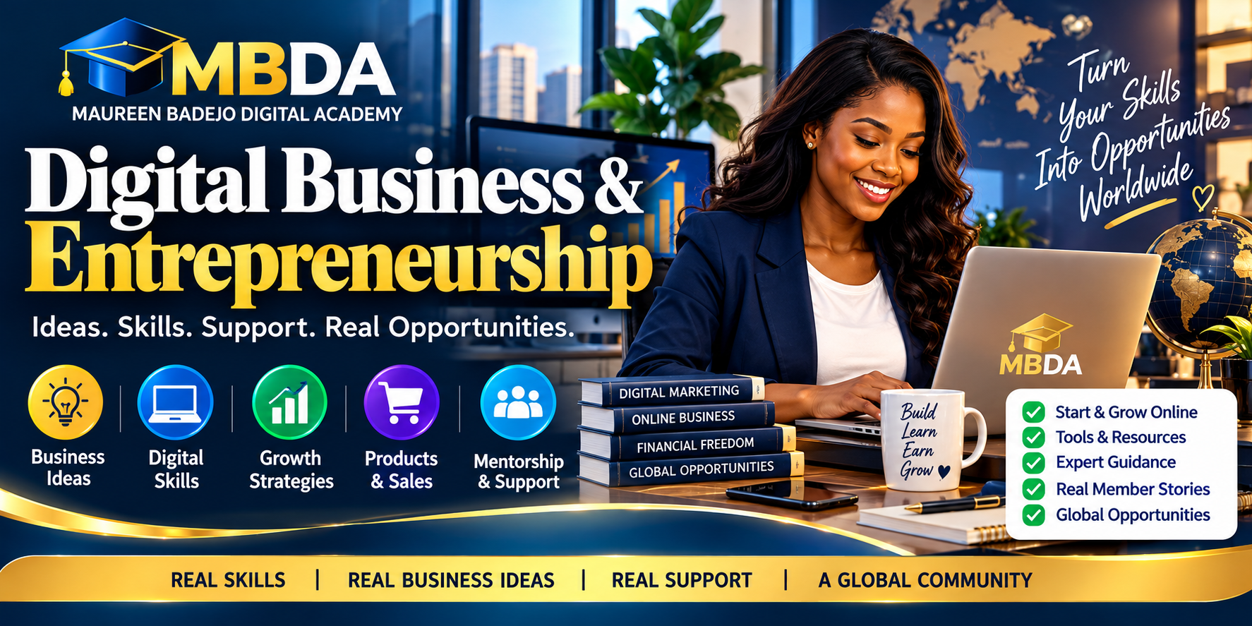 MBDA Digital Business and Entrepreneurship promotional cover for members